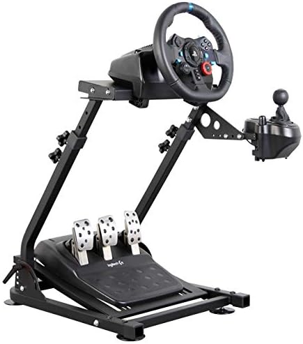 Professional Racing Wheel Stand (Updated Version) Driving Gaming Simulator for Logitech G25 G27 G29 G920 PS4 Xbox Fanatech T3PA TGT T300RS T300GT T500RS TGT T150 TS-PC CSL CSR CSW