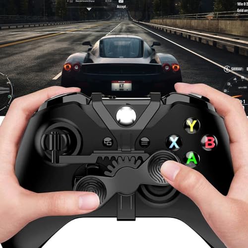 for Xbox One and for Xbox One S Game Controller Racing Gaming Steering Wheel, Auxiliary Mini Steering Wheel Simulator Replacement Accessories